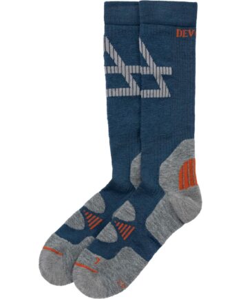 Devold Cross Country Merino Sock Blå Flood