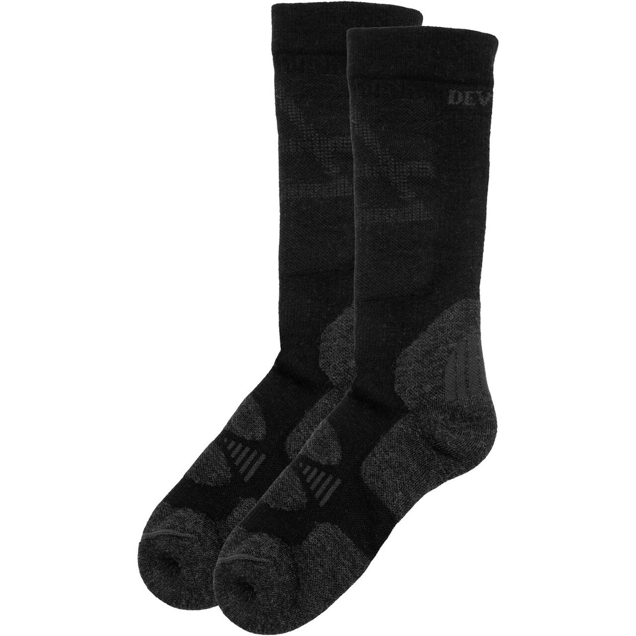 Devold Cross Country Merino Sock Sort Black