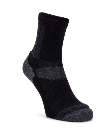 Ecco Outdoor Crew Socks Black