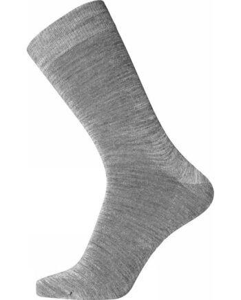 Egtved Twin Sock Strømper Uld Bomuld Til Herre Lysegrå