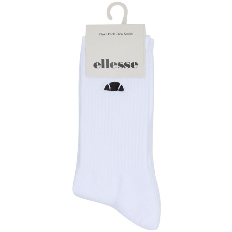 Ellesse Alacre Strømper Pak Hvid Unisex