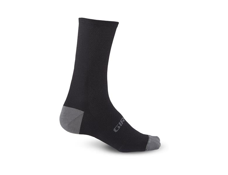 Giro Sokker Seasonal Merino Uld Black Grey