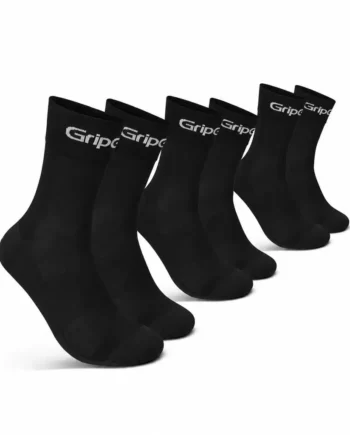 Gripgrab Ride Regular Cut Cykelstrømper Pak Sort