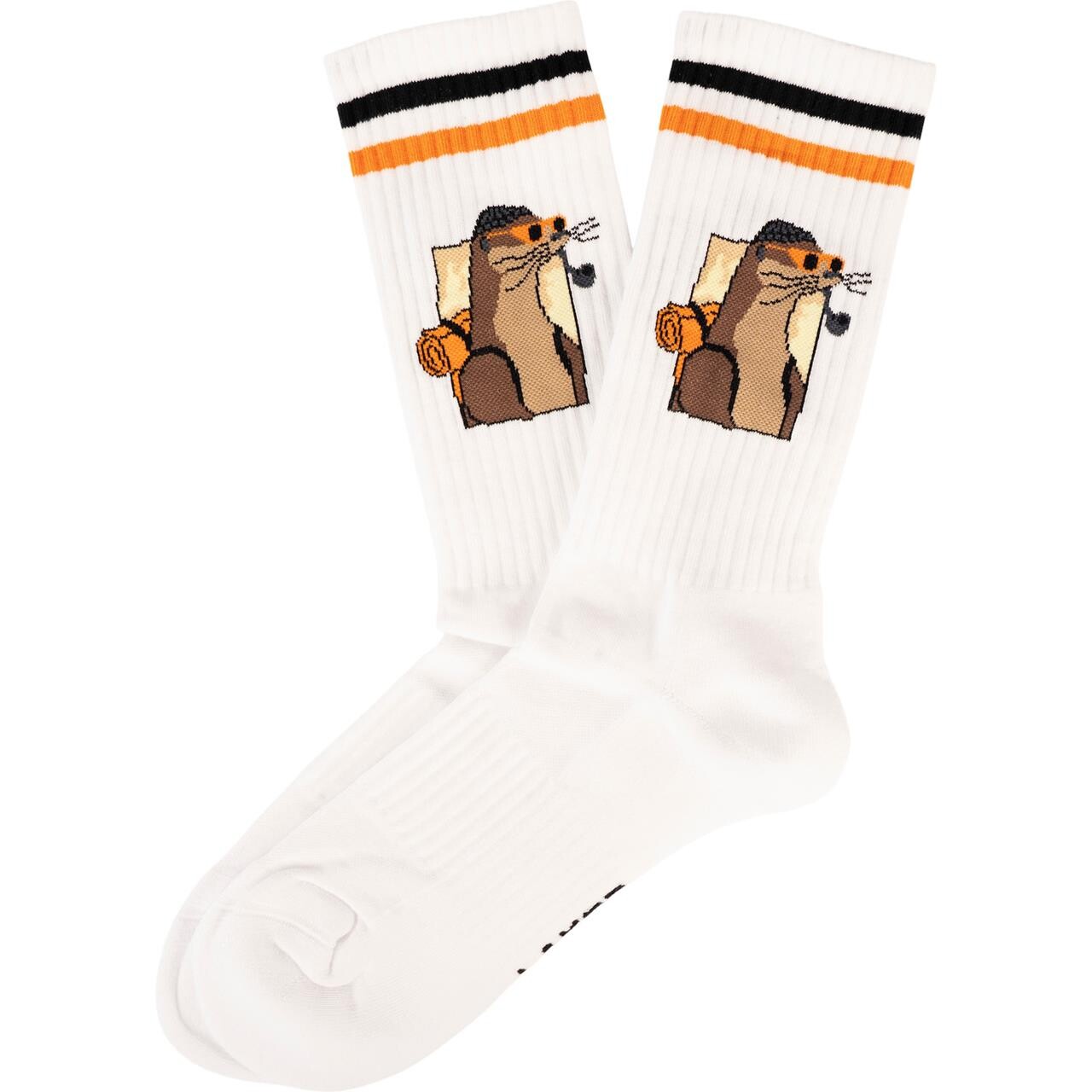 Lakor Otter Explorer Socks Hvid White