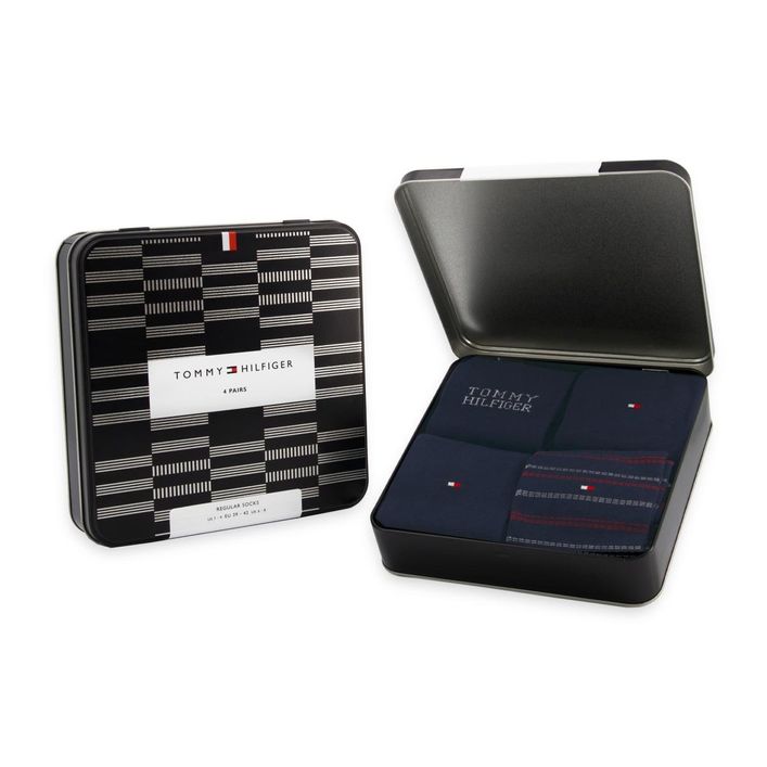 Men Sock Tin Giftbox Tommy