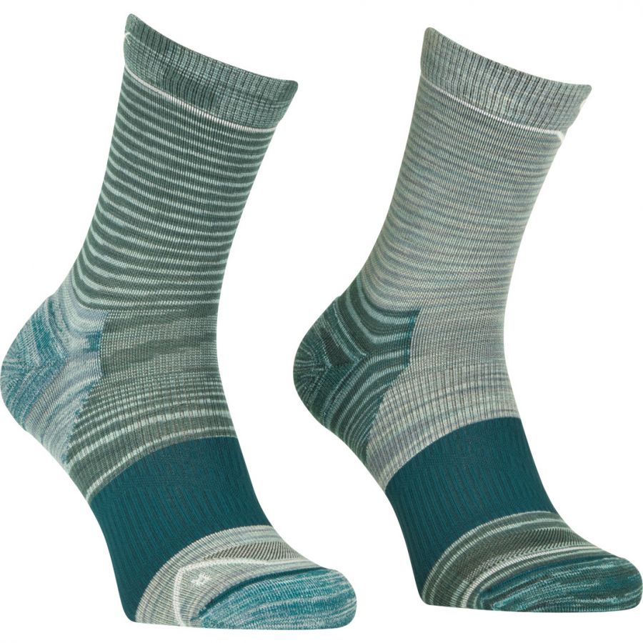 Ortovox Alpine Mid Socks Dame Lyseblå