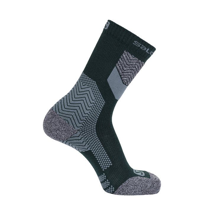 Salomon Outpath Wool Hiking Sokker Green Gables