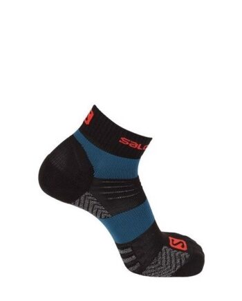 Salomon Quest Low Cut Sok Black Red