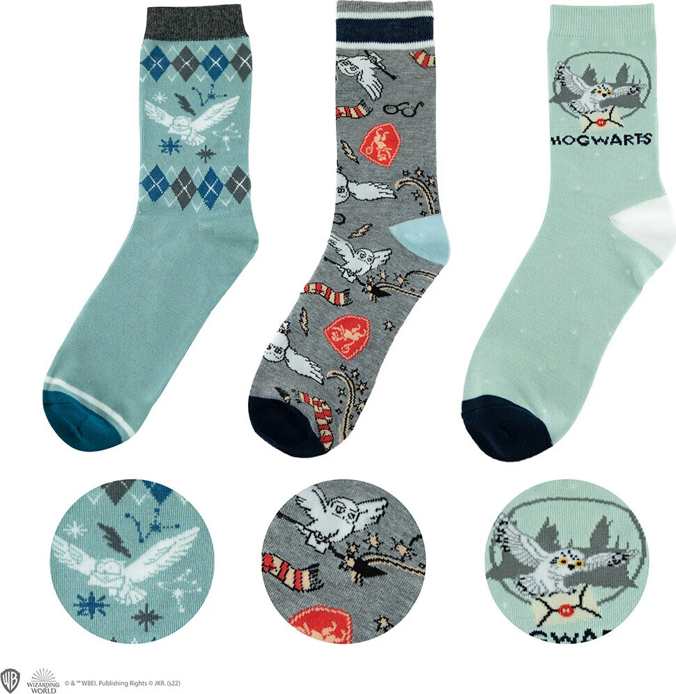 Set Socks Hedwig Harry Potter Cr1602 Cinereplicas