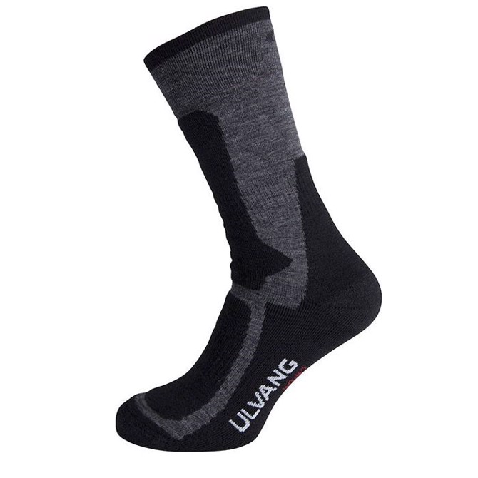 Ulvang Hiking Merino Uldstrømper Charcoal Black